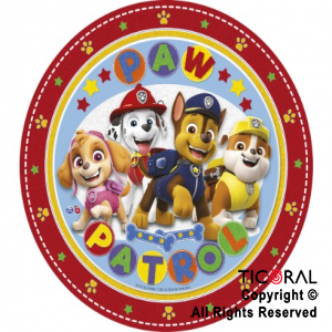 PAW PATROL PLATOS x 8